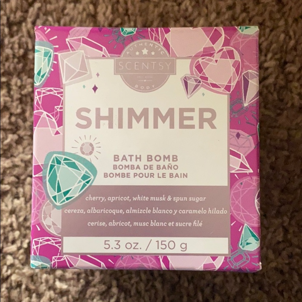 Shimmer Scentsy Bath Bomb